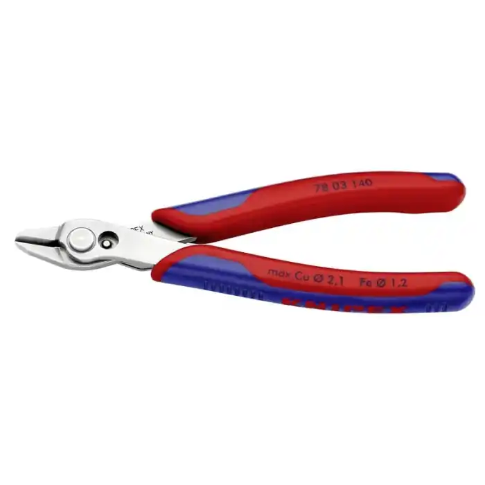 Cleste de electronist cu taiere diagonala Knipex 78 03 140, 140 mm Disponibil imediat