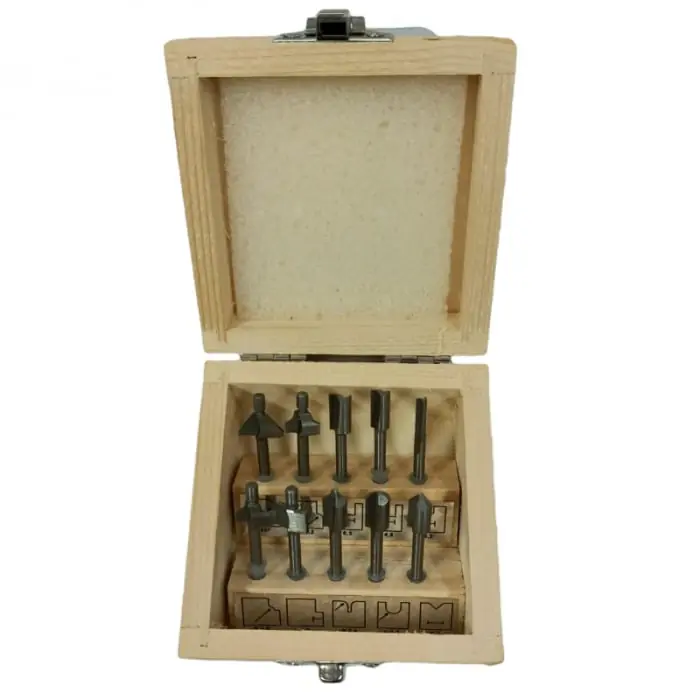 Set freze pentru lemn Micromot Proxxon PRXN29020, Ø3.2 mm, 10 piese Doar azi