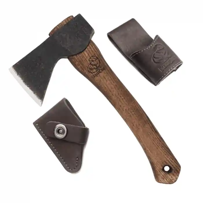 Preferatul clienților Toporisca cu maner de lemn BeaverCraft AX1, 600 gr