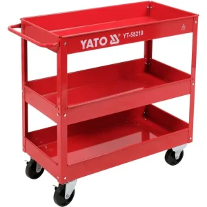 Carucior atelier 3 tavi, 130 kg, Yato YT-55210 Reducere specială