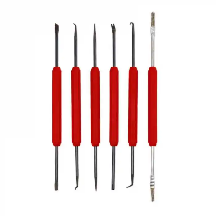 Set instrumente cu varf ascutit si carlige Weller WLACCSAK-02, 170 mm, 6 piese Cel mai bun preț