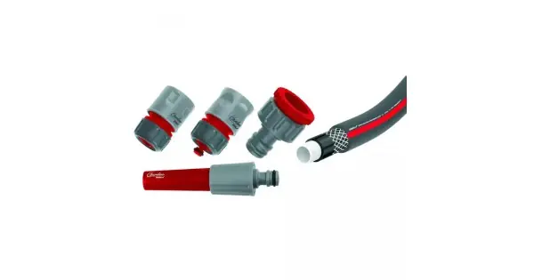 Set pentru stropit PREMIUM furtun1/2" x 20m, 5 piese Dedra Lichidare de stoc