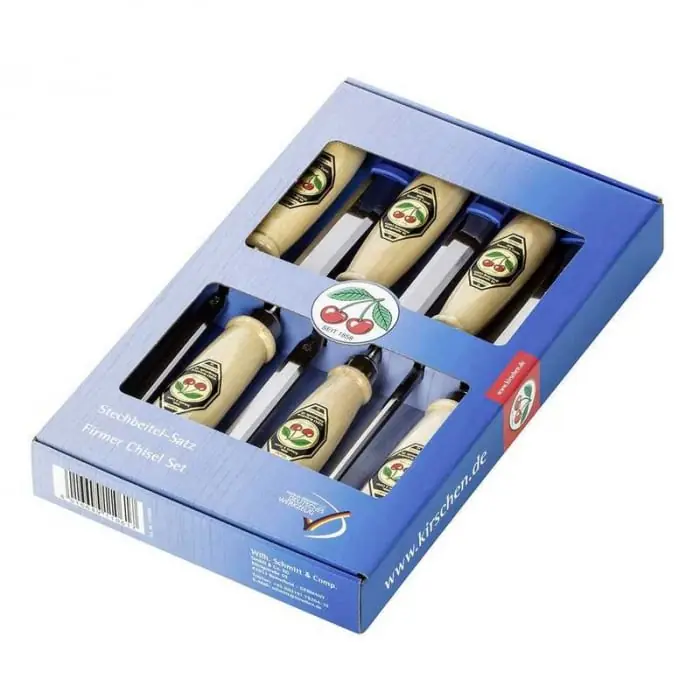 Set de dalti profesionale pentru lemn Kirschen 1111000, 6 piese Mai ieftin