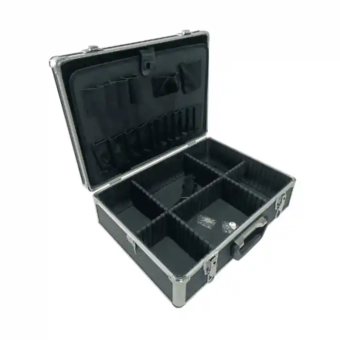 Reduceri Cutie de scule cu cadru din aluminiu Troy 91002, 465 x 150 x 340 mm