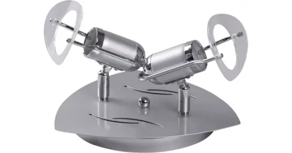 Spot Bara Arturo Crom 2XE14 Circular Ofertă