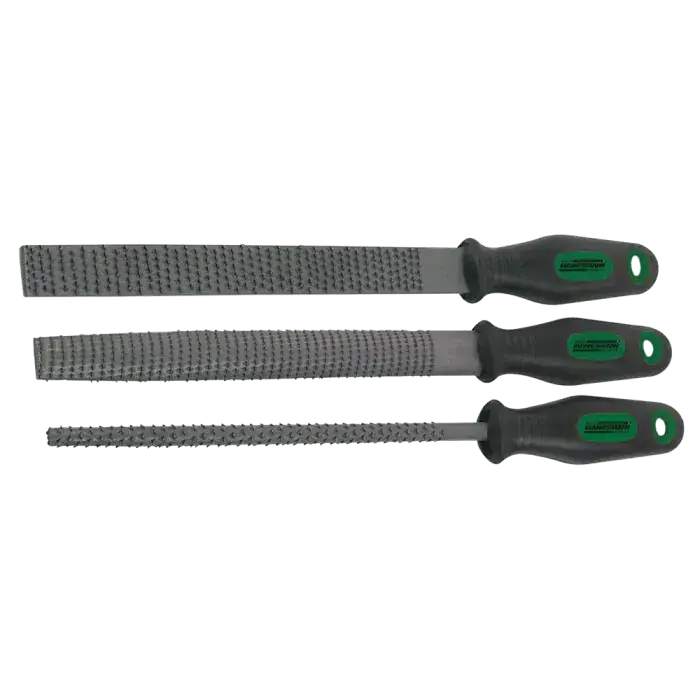 Lichidare de stoc Set pile pentru lemn Mannesmann 61030, 200 mm, 3 piese