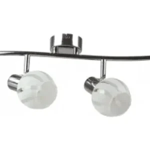 Spot Bara Orbit Alb+Crom 4XE14 40W Ofertă specială