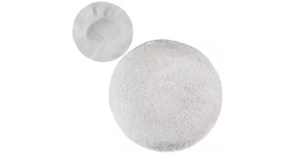 Livrare gratuită Set 2 accesorii pentru lustruit, Dedra, 250 mm, Alb