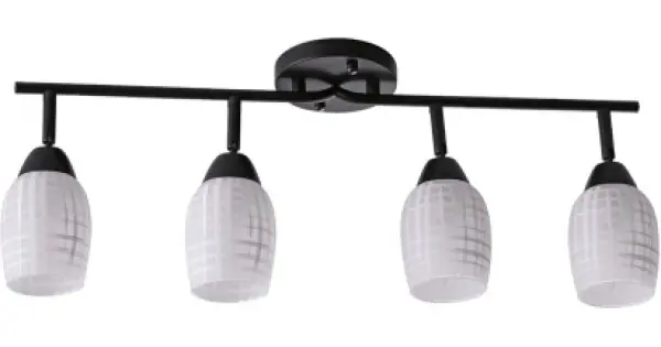 Cel mai bun preț Spot Bara Panama Alb+Wenge 4XE14 40W