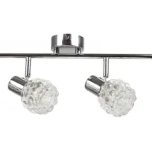 Reducere specială Spot Bara Quarz Transparent+Crom 4XG9 40W