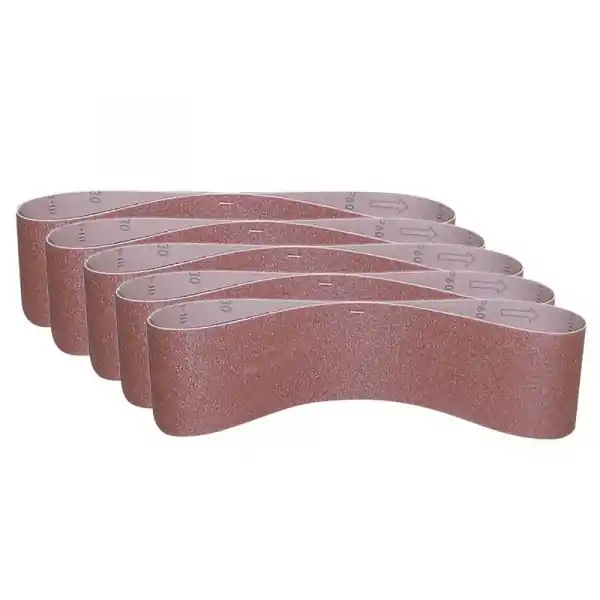 Set benzi de slefuire SB150 pentru GBTS 1100 Gude 38361, granulatie K80, 5 bucati Plată sigură