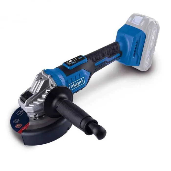 Polizor unghiular fara acumulator BC-AG125-X Scheppach 5909235900, 20 V, Ø125 mm Cumpără online