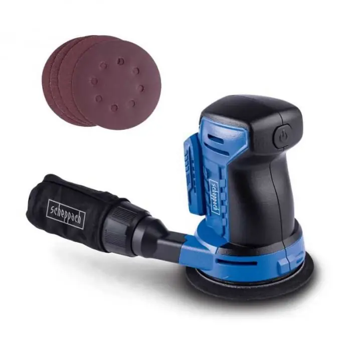 Masina de slefuit rotativa universala fara acumulator C-OBS125-X Scheppach 5909240900, 20 V, 24000 rpm Lichidare de stoc