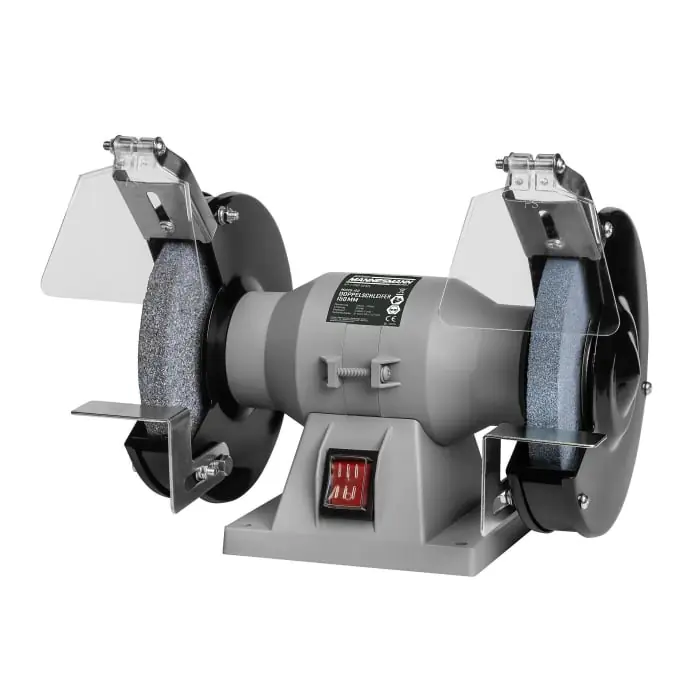 Plată securizată Polizor de banc Mannesmann 1225-150, 200 W, Ø150 mm