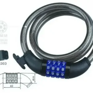 ANTIFURT Cifru - Otel Protectie: Manson plastic cauciucat - 12mm x 120cm Premium