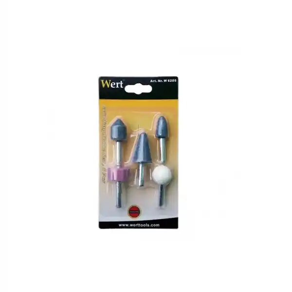 Set pietre pentru ascutit Wert 6205, 5 piese Promoție