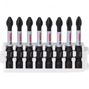 Set 8 biti impact Insert Bit, 50mm, PH2 Bosch Retur ușor