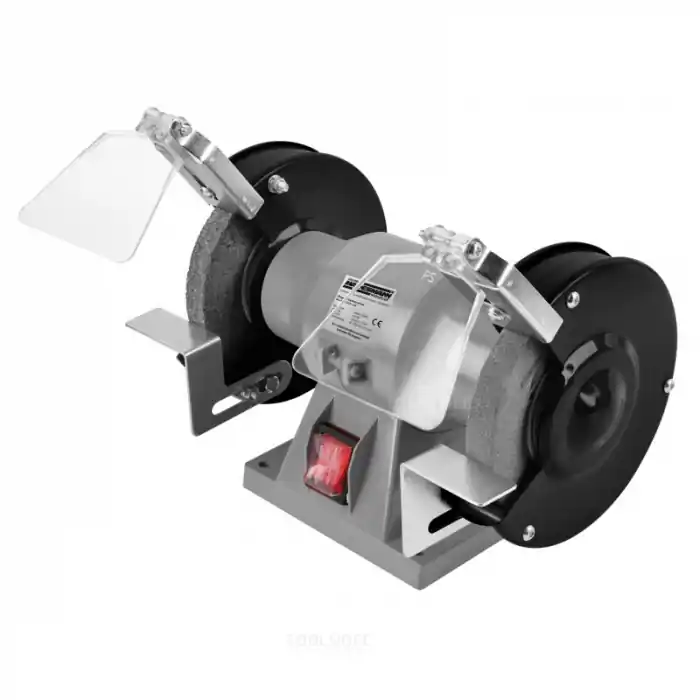 Polizor de banc Mannesmann 1225-200, 350 W, Ø200 mm+CADOU Plată securizată