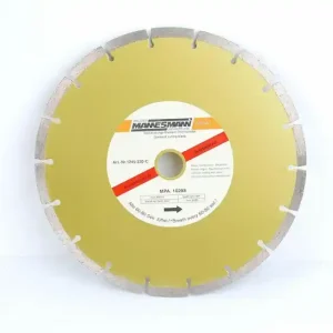 Disc diamantat segmentat pentru fierastrau circular Mannesmann 1245-230, Ø230 mm Cumpără acum