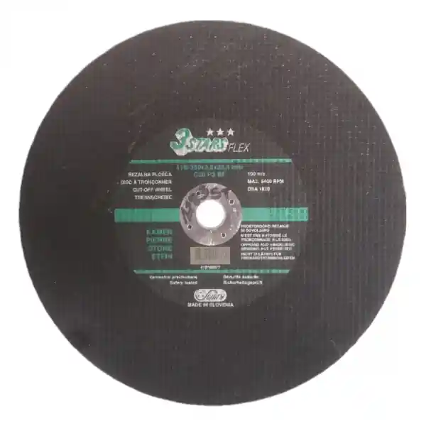 Disc pentru taiat piatra Mannesmann 1283-ST, Ø350x25.4x3 mm Ultima șansă