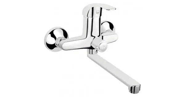 Baterie perete cada / dus pipa mobila 19cm, Vasto - Ferro BVA3A Ofertă specială