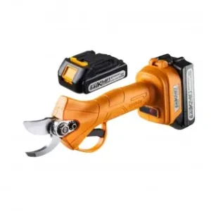 Transport gratuit Foarfeca de vie motor brushless acumulatori inclusi18V 2 x 2Ah 25mm BAUKRAFT BK-PSH03