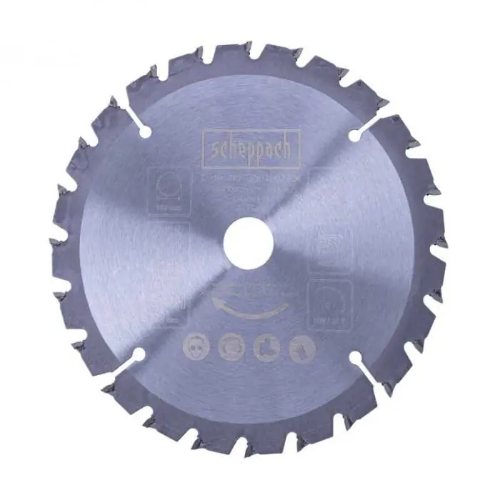 Disc pentru fierăstrău circular PL55, taiere lemn Scheppach 3901802704 Ø160x20 mm, 24 dinti Ultima șansă