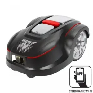 Robot de tuns si mulcire gazon / iarba Dedra DED8752-4AP, 20 cm, Wifi, 20V 4.0Ah, maxim 1000m2 Ofertă de sezon