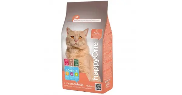 Savoarea Oceanului in Fiecare Bucata - Hrana Uscata pentru Pisica HappyOne, cu Somon, 2 kg Preț promoțional
