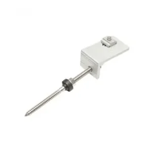 Super ofertă Set clema L acoperis tabla cu bolt M8x25mm fixare sina panou solar