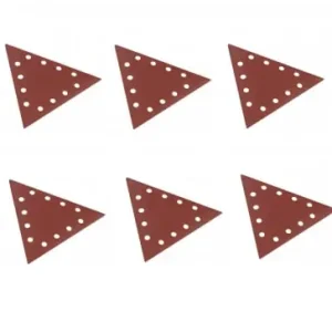 Mai ieftin Set discuri abrazive triunghiulare pentru masinile de slefuit Scheppach 7903800606, granualtie 240, 10 bucati