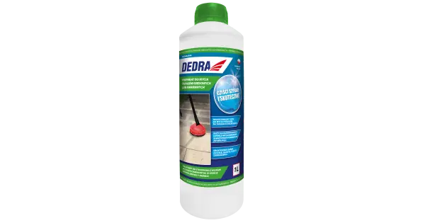 Nu rata Solutie de curatat terase, gresie sau piatra, 1L , pentru aparat de spalat cu presiune, Dedra