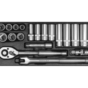 Trusa chei tubulare 7 piese, 3/8", 10- YT-3864 Retur gratuit