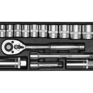 Trusa chei tubulare 10 piese, 3/8", 10 YT-3863 Cumpără acum