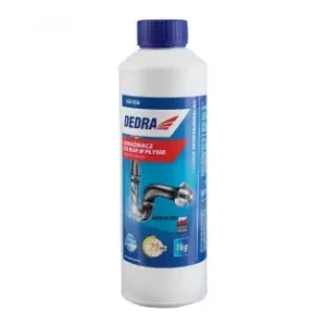 Reducere extra Solutie puternica pentru desfundat tevi 1kg Dedra