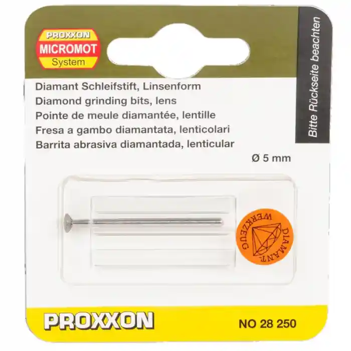 Biax diamantat rotund Proxxon 28250, Ø5 mm Transport gratuit