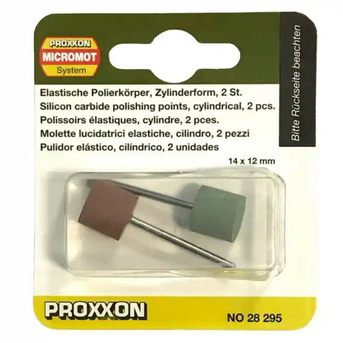 Calitate înaltă Set tamburi flexibili din silicon-carbid Proxxon 28295, Ø12 mm, 2 bucati