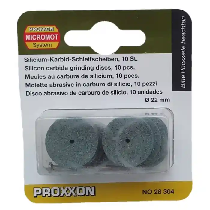 Set discuri abrazive pentru metal Proxxon 28304, Ø22 mm, 11 piese Popular