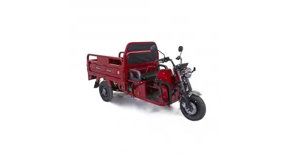 Cel mai bun preț Triciclu Electric cu Remorca 25 km/h Autonomie 68 km Baterie Plumb-acid 72V 58Ah Greutate maxima 617 kg, FARA PERMIS Rotakt Guliver 2000W