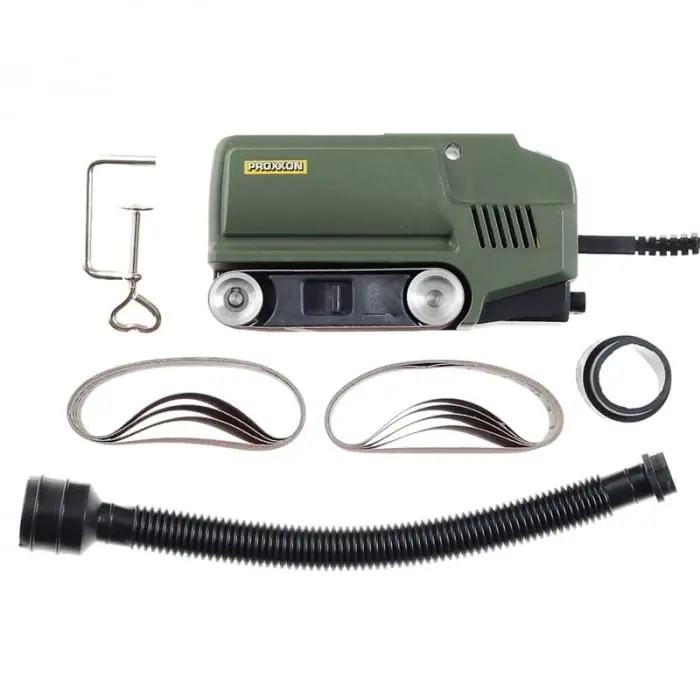 Preferatul clienților Masina de slefuit cu banda BBS/S Proxxon 28526, 150 W, 160 m/min