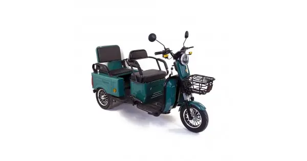 Retur ușor Triciclu electric Rotakt Liberia 1400W 25 km/h autonomie 48 km baterie plumb- acid 60V 20Ah greutate maxima 292 kg, FARA PERMIS