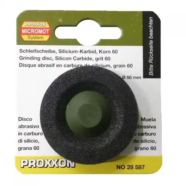 Disc din carbura de siliciu pentru LHW Proxxon 28587, Ø50 mm, granulatie K60 Cumpără online