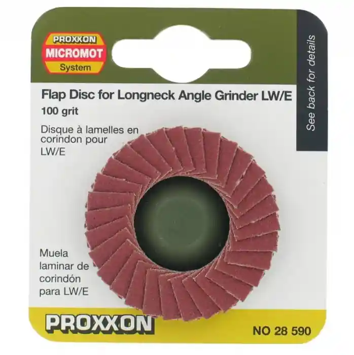 Disc evantai pentru LHW Proxxon 28590, Ø50 mm, granulatie K100 Ofertă exclusivă