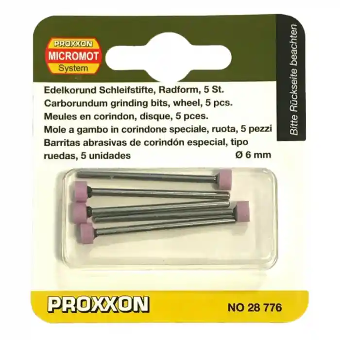 Set biaxuri din corindon in forma de disc Micromot Proxxon 28776, Ø6 mm, 5 bucati Reducere extra