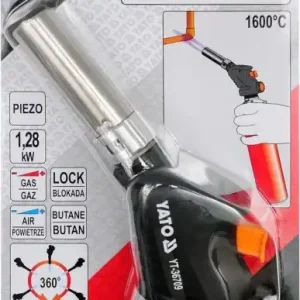 Arzator cu gaz 1600 grade Yato YT-36709 Ofertă exclusivă