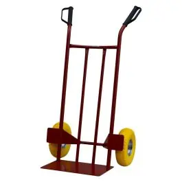 Doar azi Carucior transport marfa Capito, 250 kg, anvelope PU galben, janta de otel