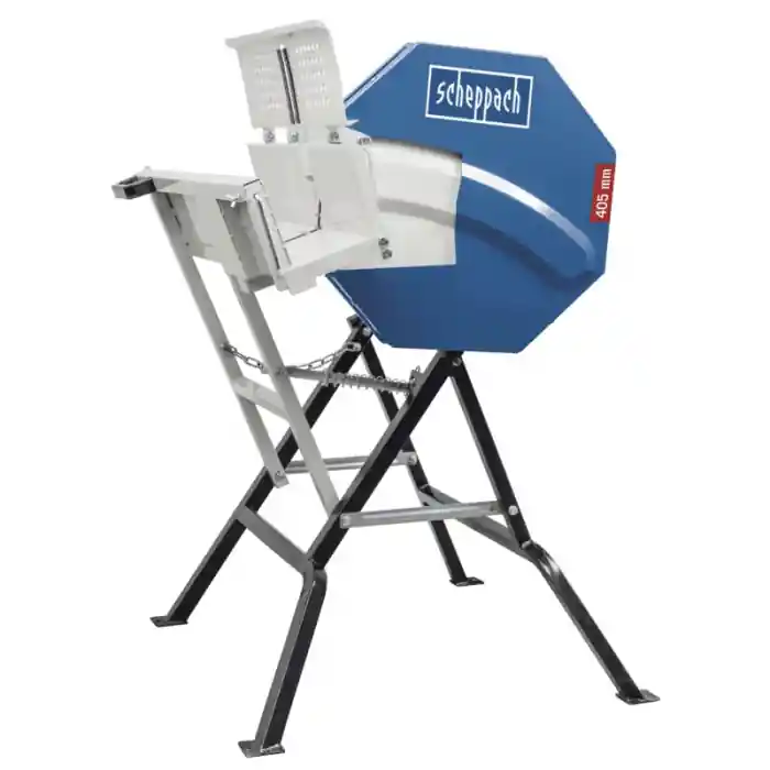 Livrare expres Fierastrau circular pentru taiat lemne de foc HS410 Scheppach 5905114901, 230 V, 2200 W, Ø405 mm