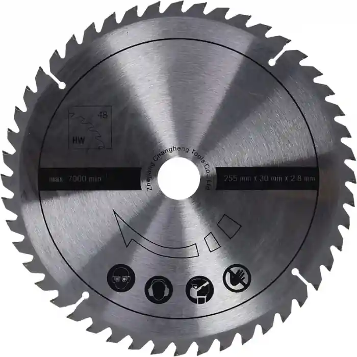 Preț mic Disc pentru fierastrau circular, taiere lemn Scheppach 7901200706, Ø255x30 mm, 48 dinti