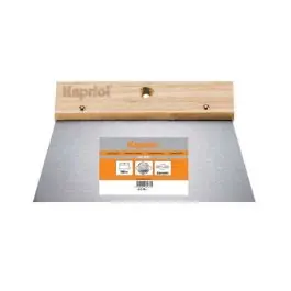 Spaclu Kapriol neted cu maner din lemn 200mm Plată securizată