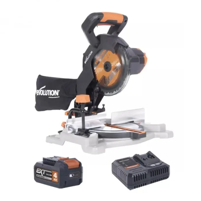 Preț redus Fierastrau circular de masa multifunctional cu acumulator R185CMS-Li Evolution 088-0001B, 18 V, Ø185 mm